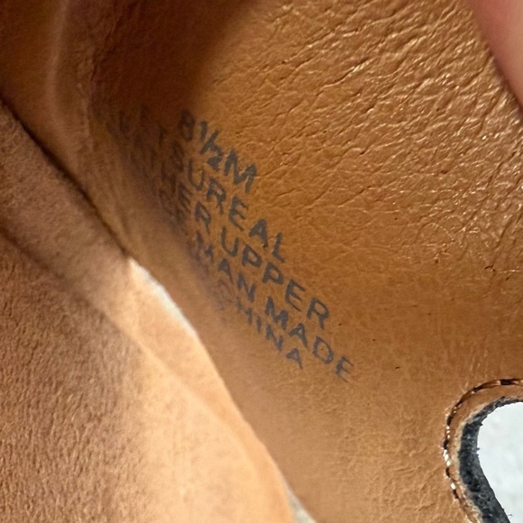 Black Earth Origins Sureal Casual Leather Velcro Sandals Women’s Size 8.5 - Picture 6 of 8